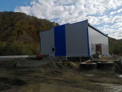 Строительство очистных в Чехове идет по графику - sakhalin.info