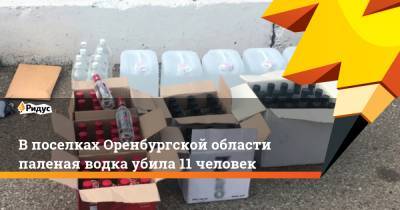 В поселках Оренбургской области паленая водка убила 11 человек - ridus.ru - Оренбургская обл.