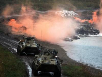 Грозная сила Тихоокеанского флота – морская пехота - vpk-news.ru - Приморье край