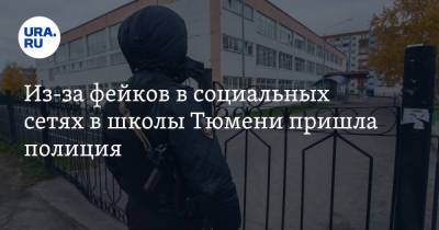 Из-за фейков в социальных сетях в школы Тюмени пришла полиция - ura.news - Тюмень