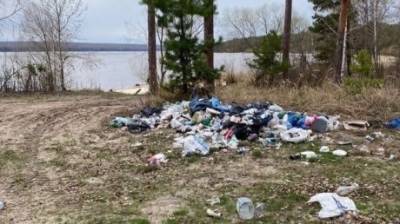 Пензенцы требуют установить мусорные баки у Сурского моря - penzainform.ru - Пенза - район Пензенский