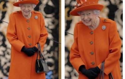 Елизавета II - королева Елизавета - Елизавета Королева - принц Эдвард - Ii (Ii) - Королева Елизавета II покорила поклонников образом в ярком пальто (ФОТО) - skuke.net - Англия