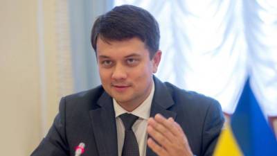 Владимир Зеленский - Дмитрий Разумков - Разумков метит в президенты - anna-news.info - Украина