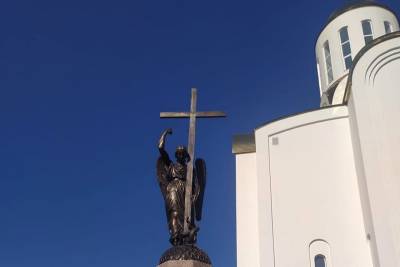 В Кургане установили реплику ангела с вершины Александровской колонны в Санкт-Петербурге - kikonline.ru - Санкт-Петербург - Екатеринбург