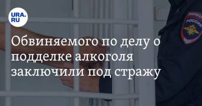 Обвиняемого по делу о подделке алкоголя заключили под стражу - ura.news - Россия - Оренбургская обл.