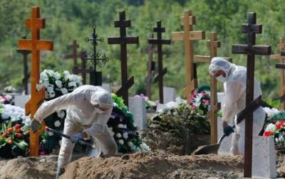 В РФ максимум умерших от COVID с начала пандемии - korrespondent.net - Москва - Россия - Украина - Санкт-Петербург - Свердловская обл.