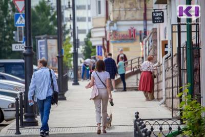 В Сыктывкаре продолжается обновление фасадов в центре города в соответствии с дизайн-кодом столицы - komiinform.ru - Сыктывкар