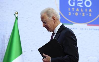 Владимир Путин - Джо Байден - Байден разочарован G20 из-за России и Китая - korrespondent.net - Россия - Китай - США - Украина - Италия - Саудовская Аравия - Рим
