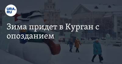 Илья Винштейн - Зима придет в Курган с опозданием - ura.news