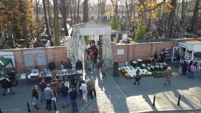 Борис Джонсон - Михаил Саакашвили - Эммануэль Макрон - Поляков вакцинируют на кладбищах - ru.euronews.com - Грузия - Польша
