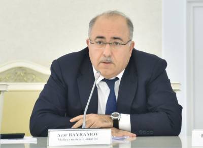 Эльдар Пашаев - Эльчин Мехтиев - В Азербайджане размер пошлин не превышает уровень инфляции - Минфин - trend.az - Азербайджан