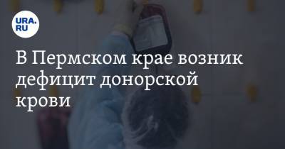 В Пермском крае возник дефицит донорской крови - ura.news - Пермь - Пермский край