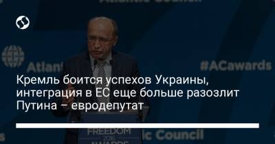 Владимир Путин - Андрюс Кубилюс - Кремль боится успехов Украины, интеграция в ЕС еще больше разозлит Путина – евродепутат - liga.net - Россия - Украина - Литва