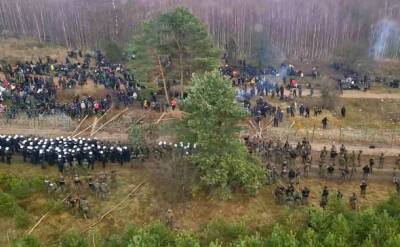 Две большие группы мигрантов прорвались в Польшу из Белоруссии - ivbg.ru - Украина - Белоруссия - Польша - Границы
