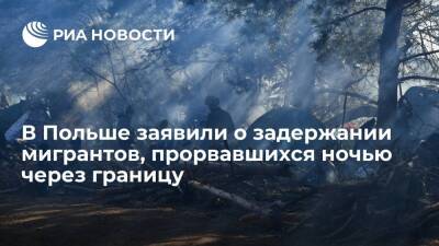 Александр Лукашенко - Мариуш Блащак - Министр обороны Польши Блащак заявил о задержании мигрантов, прорвавшихся через границу - ria.ru - Белоруссия - Польша - Литва - Минск - Варшава - Латвия
