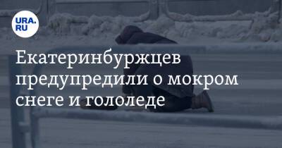 Екатеринбуржцев предупредили о мокром снеге и гололеде - ura.news - Екатеринбург - Свердловская обл. - Урал