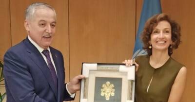 Одри Азуля - Глава МИД Таджикистана провел встречу с Генеральным директором ЮНЕСКО - dialog.tj - Париж - Таджикистан