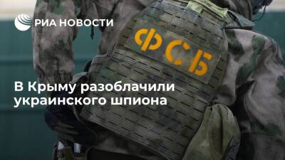 ФСБ разоблачила в Ялте шпиона, работавшего на Службу безопасности Украины - ria.ru - Москва - Россия - Украина - Киев - Крым - Ялты