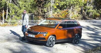 Новый Skoda Karoq 2022 полностью рассекречен на фото - focus.ua - Украина - Польша