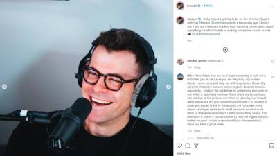 Адам Моссери - Мошеннику удалось временно заблокировать аккаунт главы Instagram Адама Моссери — с помощью поддельного некролога он убедил модераторов в смерти топ-менеджера - itc.ua - Украина