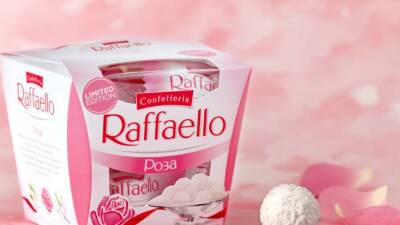 Бренд Raffaello выпустил лимитированную серию конфет Raffaello Роза - skuke.net