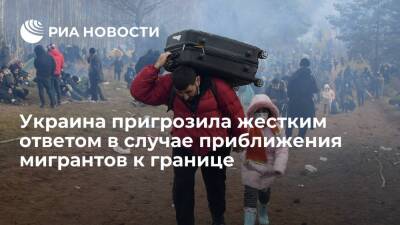Александр Лукашенко - Денис Монастырский - МВД Украины: полиция жестко отреагирует на "искусственное" движение мигрантов к границе - ria.ru - Украина - Киев - Белоруссия - Польша - Литва - Минск - Латвия - Европа