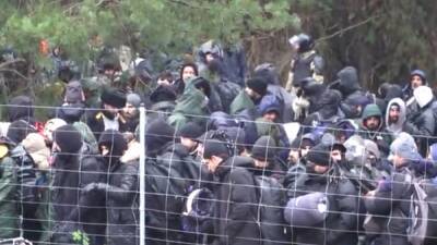 Мариуш Блащак - Десятки мигрантов прорвались через границу Беларуси с Польшей - svoboda.org - Белоруссия - Польша