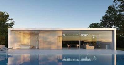 ФОТО. Жемчужина минимализма – компактный дом со стеклянными стенами (2) - skuke.net