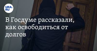 В Госдуме рассказали, как освободиться от долгов - ura.news - Россия
