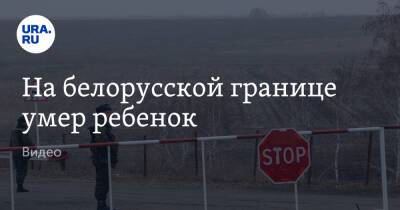 На белорусской границе умер ребенок. Видео - ura.news - Белоруссия - Ирак - Польша - Курдистан