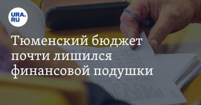 Тюменский бюджет почти лишился финансовой подушки. Дефицит покроют кредитами - ura.news - Тюмень - Тюменская обл.
