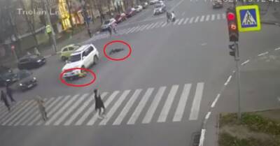 Денис Монастырский - В Харькове внедорожник сбил на "зебре" двух подростков, одного протащил несколько метров - kp.ua - Украина - Харьков