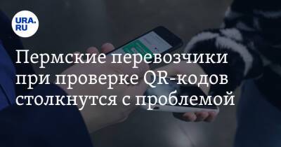 Пермские перевозчики при проверке QR-кодов столкнутся с проблемой - ura.news - Пермский край