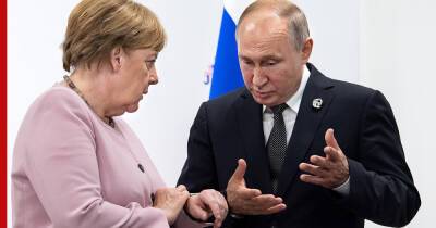 Владимир Путин - Ангела Меркель - Ситуация на Украине и миграционный кризис. Главное из переговоров Путина и Меркель - profile.ru - Россия - Украина - Киев - Белоруссия - Германия - Минск