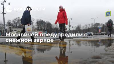 Евгений Тишковец - Синоптик "Фобоса" Тишковец: внезапный сильный снегопад ожидается в Москве в пятницу утром - ria.ru - Москва - Россия