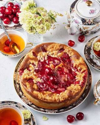 Шикарный десерт для пикника: готовим вкусный вишневый пирог - skuke.net