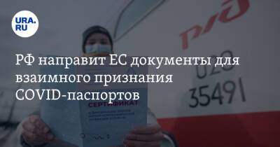 РФ направит ЕС документы для взаимного признания COVID-паспортов - ura.news - Москва - Россия