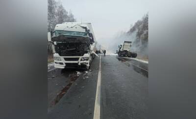 Один человек погиб в аварии с пятью фурами в Лысковском районе - vgoroden.ru - Россия - Нижегородская обл.