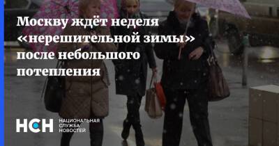 Александр Синенков - Москву ждёт неделя «нерешительной зимы» после небольшого потепления - nsn.fm - Москва - Россия