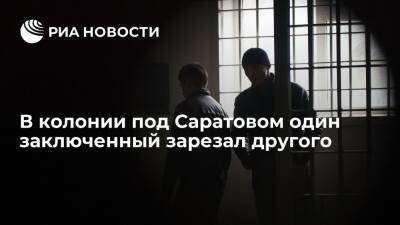 В колонии под Саратовом один заключенный зарезал другого, возбуждено дело - ria.ru - Россия - Саратовская обл. - Саратов