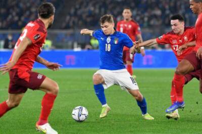 Роберто Манчини - ЧМ-2022: Италия не смогла обыграть Швейцарию, первый гол в ворота Дании - mediavektor.org - Швейцария - Италия - Дания - Рим