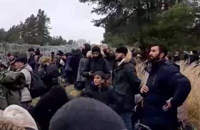 Около 100 мигрантов перешли через белорусскую границу на территорию Польши - vm.ru - Белоруссия - Польша - Литва - Латвия