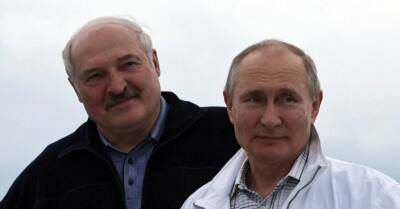 Владимир Путин - Александр Лукашенко - Лукашенко описал отношения с Путиным словами "ты дворовый, а я уличный" - rus.delfi.lv - Россия - Белоруссия - Латвия