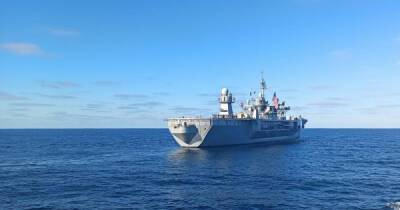 Украина провела учения в Черном море с США и Турцией (ФОТО) - dsnews.ua - США - Украина - Турция - Славянск