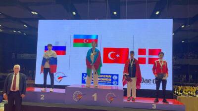Два азербайджанских тхэквондиста завоевали золотые медали на чемпионате Европы (ФОТО) - trend.az - Босния и Герцеговина