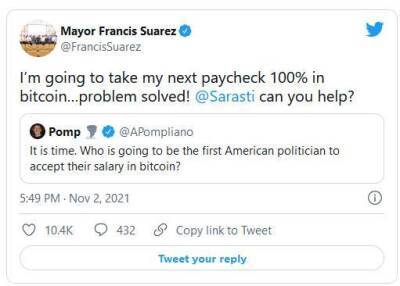 Тед Круз - Фрэнсис Суарес - Самые известные сторонники биткоина 2021 года - smartmoney.one - Техас - Майами