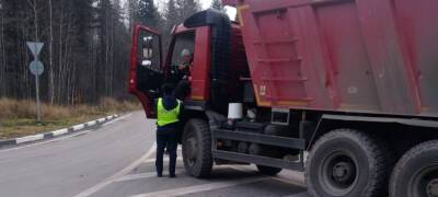 Двух водителей грузовиков в Петрозаводске оштрафовали на 500 рублей за нарушения - stolicaonego.ru - Петрозаводск