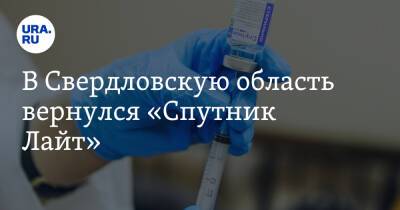Евгений Куйвашев - Михаил Мурашко - В Свердловскую область вернулся «Спутник Лайт» - ura.news - Россия - Свердловская обл.