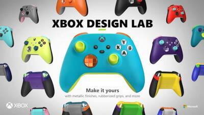 Xbox Design Lab для геймпадов Xbox Series X и S наконец доступен - fainaidea.com - Microsoft