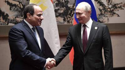 Владимир Путин - Абдель Фаттахом - Путин обсудил с президентом Египта строительство первой в стране АЭС - iz.ru - Россия - Израиль - Египет